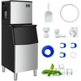 thumbnail image 1 of Costway Split Commercial Ice Maker 353LBS/24H Ice Machine w/ 198 LBS Storage Bin, 1 of 11