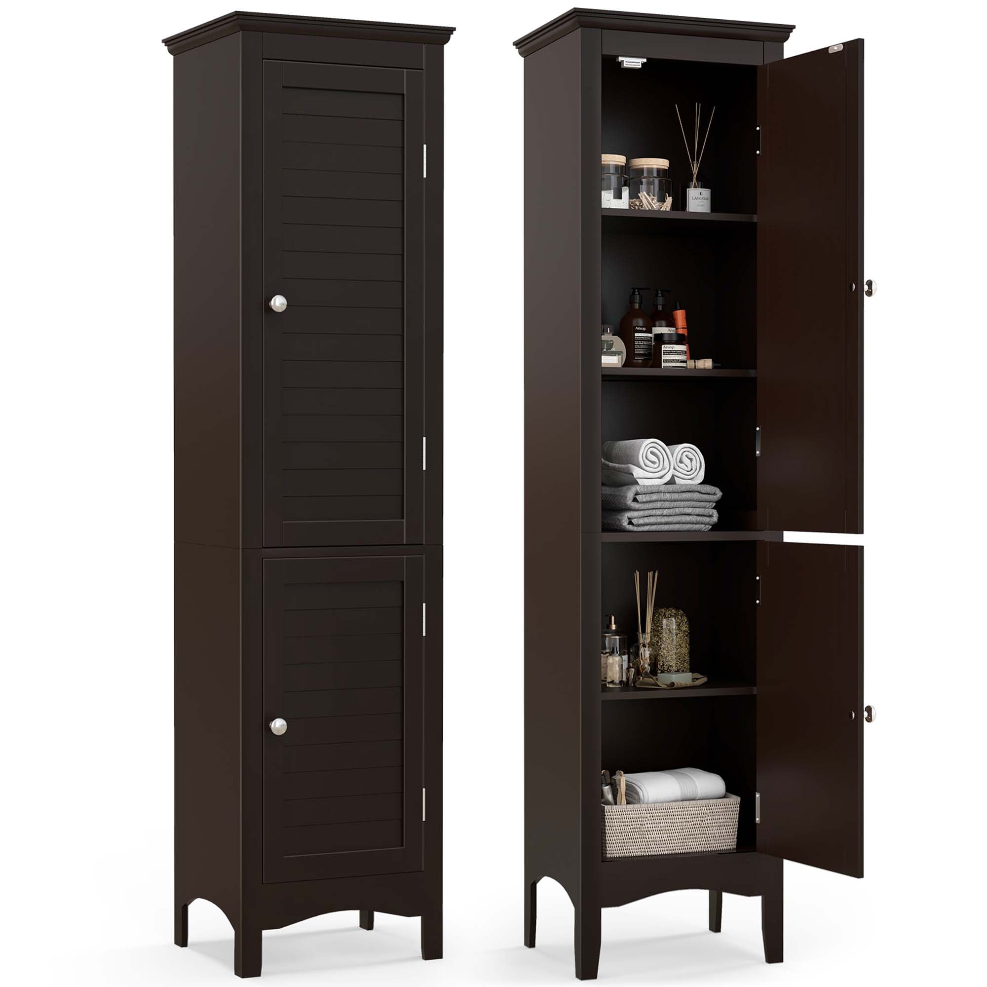 Tall narrow linen tower deals