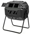 thumbnail image 1 of Costway Tumbling Composter 40 Gallon Garden Rotating Compost Bin w/Dual Chamber, 1 of 10