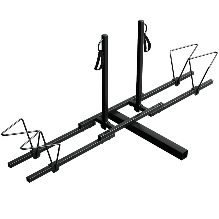 Costway Upright Heavy Duty 2 Bike Bicycle Hitch Mount Carrier Platform Rack Truck SUV
