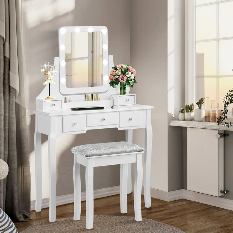 Costway cheap vanity set