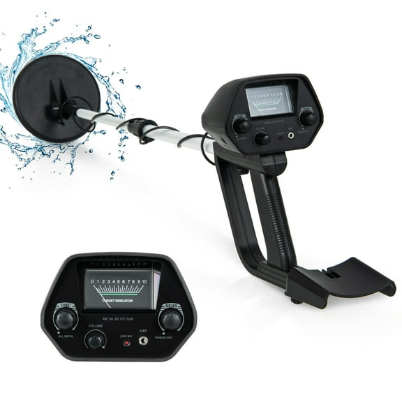 Costway Waterproof Metal Detector Deep Sensitive Search Gold Digger Hunter 6.5'' MD-4030