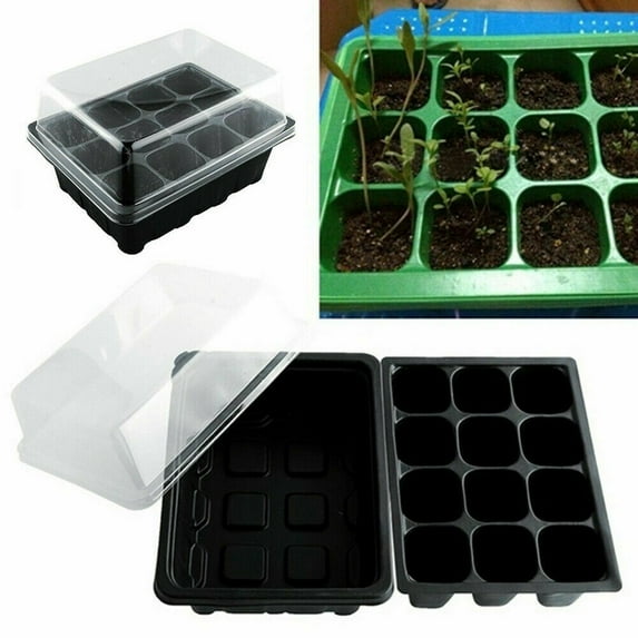 Costyle 12 Cell Plant Germination Tray with Durable, Stackable Design