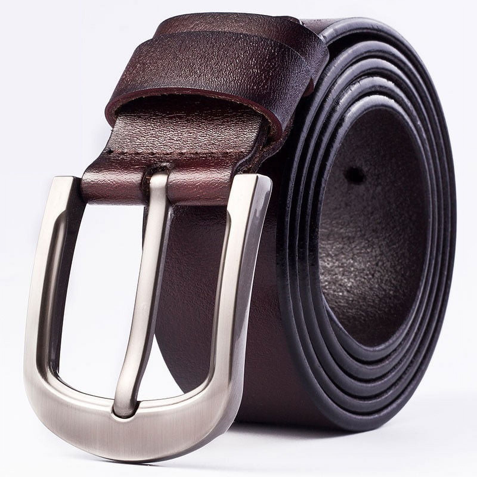 mens silver belt