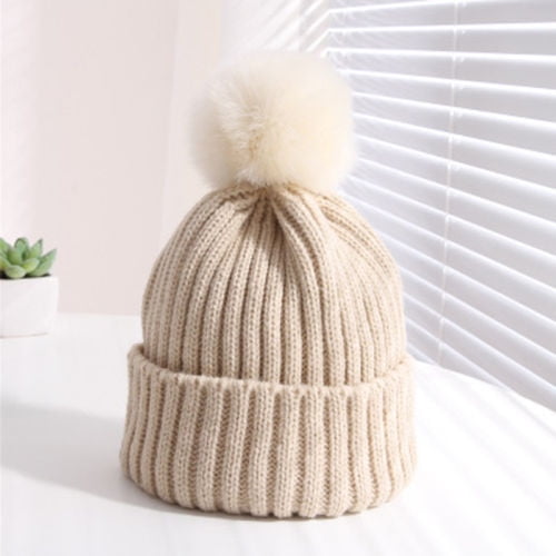 Costyle Toddler Kids Girl Boy Baby Winter Warm Crochet Knit Hat Children Ski Beanie Cap