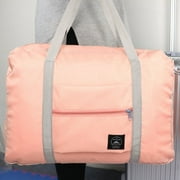 Costyle Unisex Foldable Travel Duffel Bag, Pink