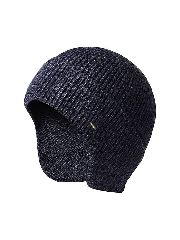 Unisex Knit Winter Stretch Beanie with Ear Flaps