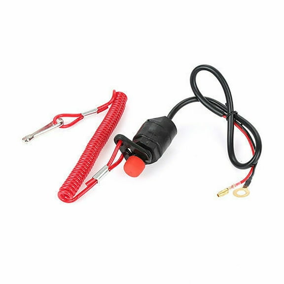 Costyle Universal Boat Outboard Engine Motor Kill Stop Switch & Safety Tether Lanyard