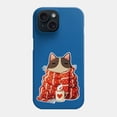 thumbnail image 1 of Cosy Cat Protective Cover for iPhone 11–17 Pro Max Cute Cozy Animal Design, 1 of 2