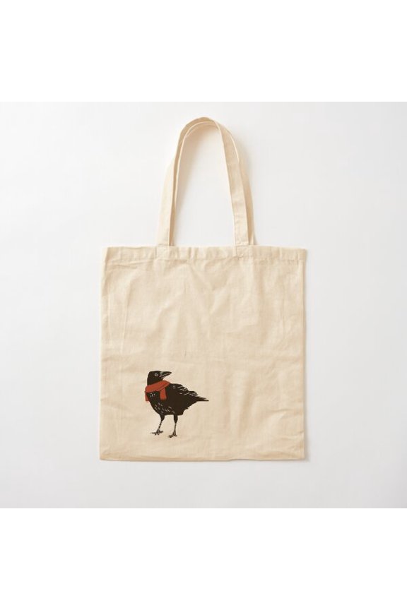Cosy Crow Canvas Tote Bags, Reusable Shopping Bag
