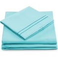thumbnail image 1 of Cosy House 1500 Collection 4 Piece Bed Sheet Set Silky Soft Deep Pocket Sheets, 1 of 10