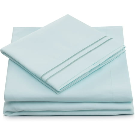 Cosy House 1500 Collection 4 Piece Bed Sheet Set Silky Soft Deep Pocket Sheets
