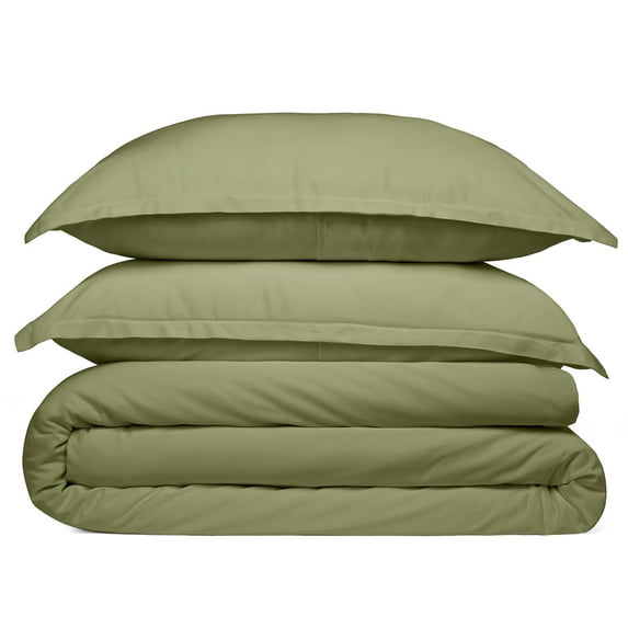 Cosy House Collection 100% Rayon Derived from Bamboo Duvet Cover Set - Cooling, Breathable, Soft & Smooth