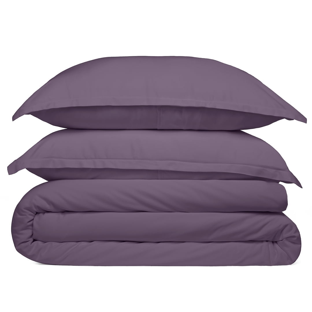 Cosy House Collection 100% Rayon Derived from Bamboo Duvet Cover Set - Cooling, Breathable, Soft & Smooth