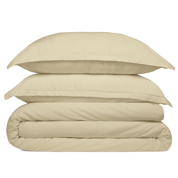Cosy House Collection 100% Rayon Derived from Bamboo Duvet Cover Set - Cooling, Breathable, Soft & Smooth