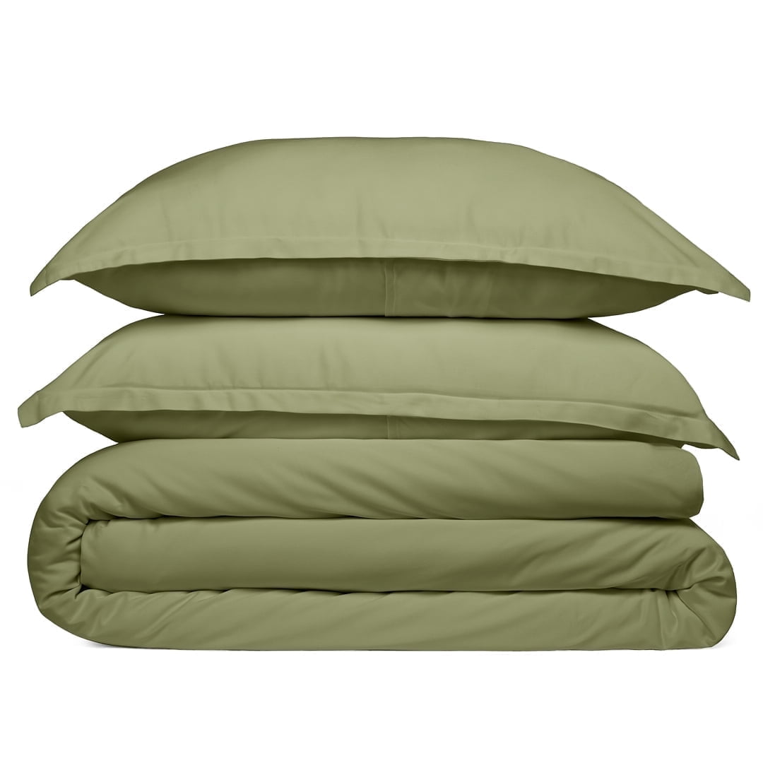 Cosy House Collection 100% Rayon Derived from Bamboo Duvet Cover Set - Cooling, Breathable, Soft & Smooth