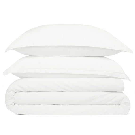 Cosy House Collection 100% Rayon Derived from Bamboo Duvet Cover Set - Cooling, Breathable, Soft & Smooth