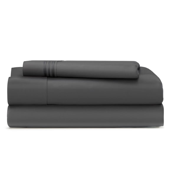 Cosy House Collection Everyday 1500 Series Bed Sheets - College Dorm Room Essentials - Luxury Hotel Ultra Soft Bedding - Stain & Wrinkle Resistant - Easy & Comfy Fit - 3 Piece (Twin, Grey)