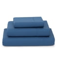 thumbnail image 1 of Cosy House Collection Luxury Bamboo Bed Sheet Set - Hypoallergenic Bedding Blend - 3 Piece - Twin, Royal Blue, 1 of 6