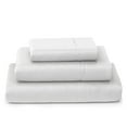 thumbnail image 1 of Cosy House Collection Luxury Bamboo Bed Sheet Set - Hypoallergenic Bedding Blend - 3 Piece - Twin, White, 1 of 6