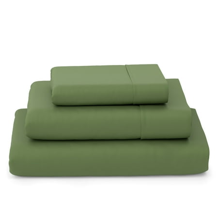 Cosy House Collection Luxury Bamboo Bed Sheet Set - Hypoallergenic Bedding Blend - 3 Piece - Twin XL, Sage Green