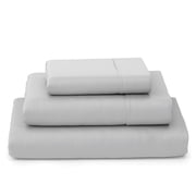 Cosy House Collection Luxury Bamboo Bed Sheet Set - Hypoallergenic Bedding Blend - 3 Piece - Twin XL, Silver