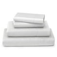 thumbnail image 1 of Cosy House Collection Luxury Bamboo Bed Sheet Set - Hypoallergenic Bedding Blend - 4 Piece - California King, White, 1 of 6