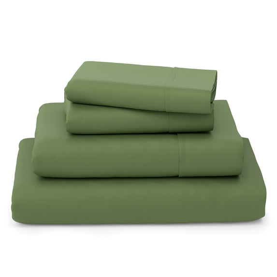Cosy House Collection Luxury Bamboo Bed Sheet Set - Hypoallergenic Bedding Blend - 4 Piece - Full, Sage Green