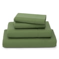 thumbnail image 1 of Cosy House Collection Luxury Bamboo Bed Sheet Set - Hypoallergenic Bedding Blend - 4 Piece - Queen, Sage Green, 1 of 6