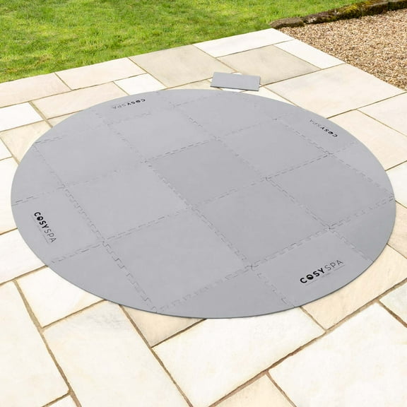 CosySpa Hot Tub Flooring Protector - Spa Floor Pad| Inflatable Hot Tub Accessories | Foam Hot Tub Mat for Inflatable Tub 1/4" Thickness