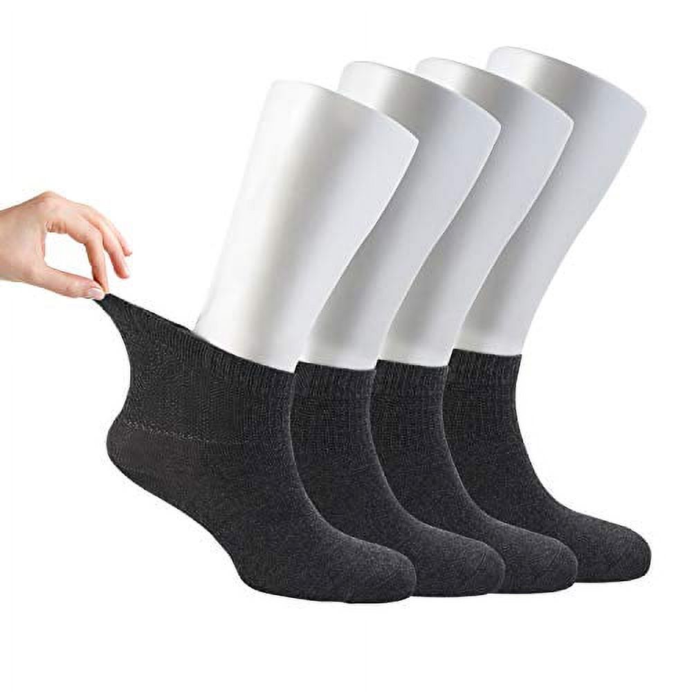 Cosyfeel Diabetic Socks Women Loose Diabetic Ankle Socks Bamboo Socks