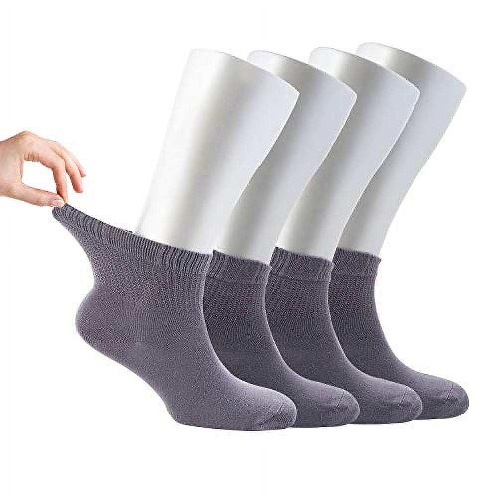 Cosyfeel Diabetic Socks Women Loose Diabetic Ankle Socks Bamboo Socks