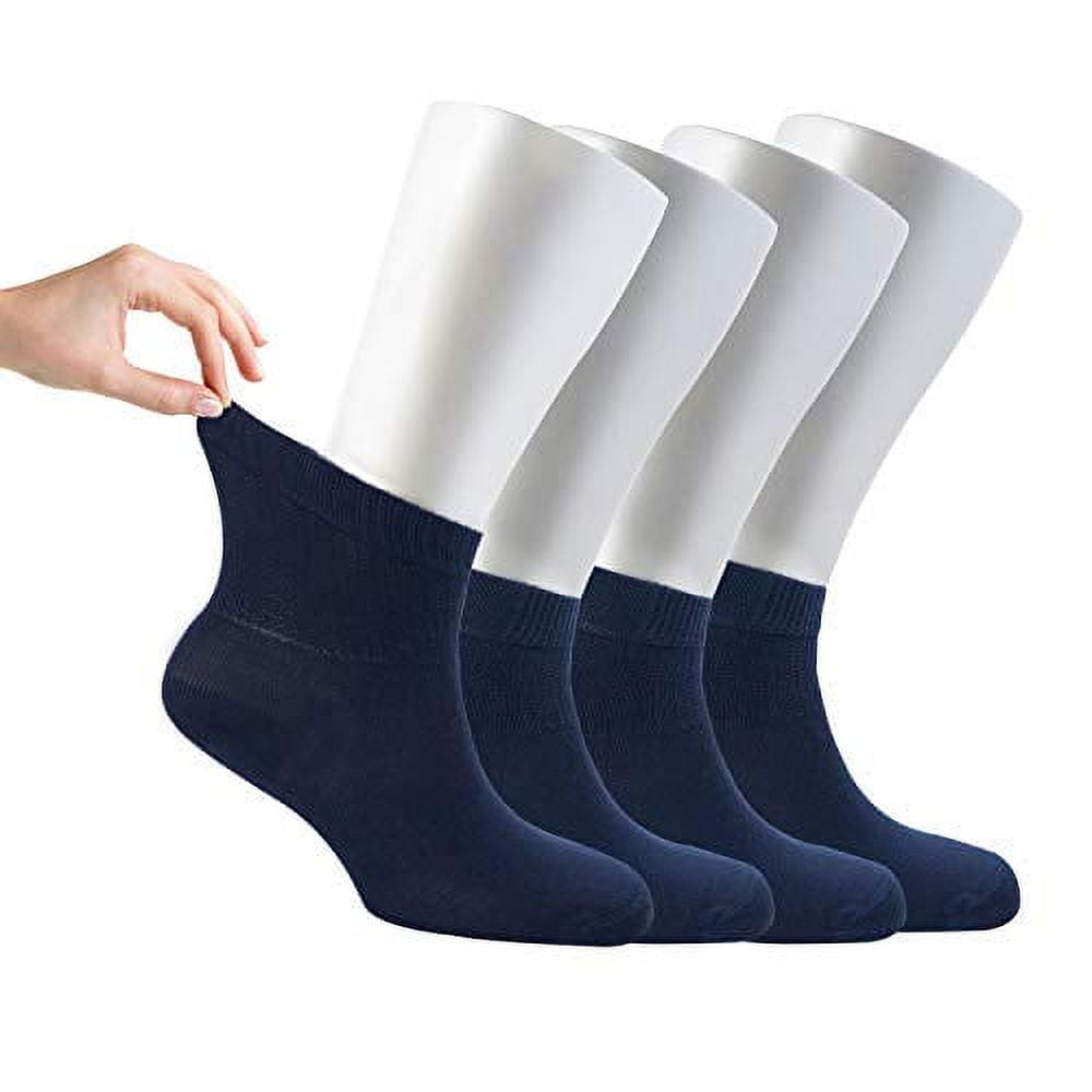 Cosyfeel Diabetic Socks Women Loose Diabetic Ankle Socks Bamboo Socks