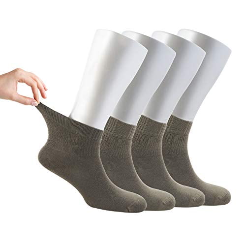 Cosyfeel Diabetic Socks Women Loose Diabetic Ankle Socks Bamboo Socks