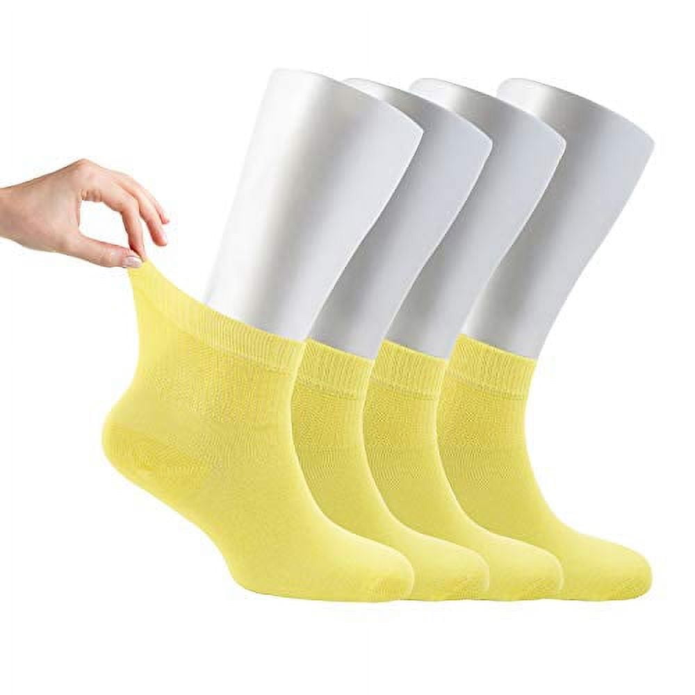 Cosyfeel Diabetic Socks Women Loose Diabetic Ankle Socks Bamboo Socks