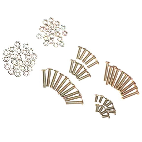 Cot Accessories Colored Screw Nuts Cabinet Screws Alloy with Fixing Installation Sofa Legs Furniture