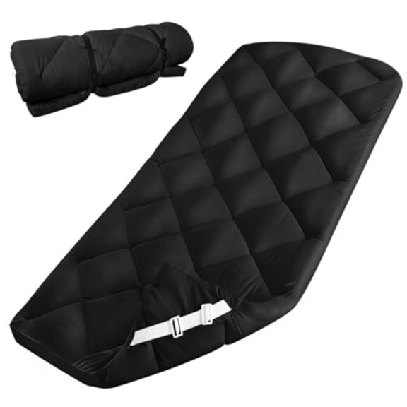 Cot Mattress Pad Improved Thickness Quilted Cot Pads for Camping Sleeping Mattress Topper 30 X 75 for Camp/Rv Bunk/Narrow Twin Beds