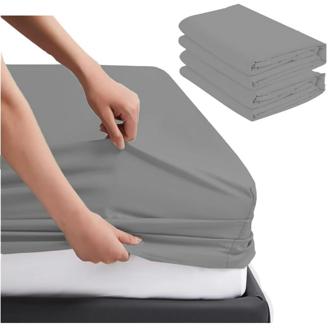 Cot Sheet 30" x 80" x 9" for Camping 2 Piece Cot Fitted Sheet Narrow Twin/Camp Rvs Bunk