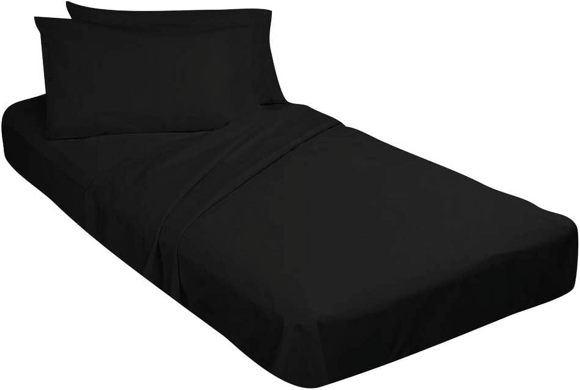 Cot Sheets 4 Pieces Set 500 TC Perfect Camping Sheets for Twin RVs
