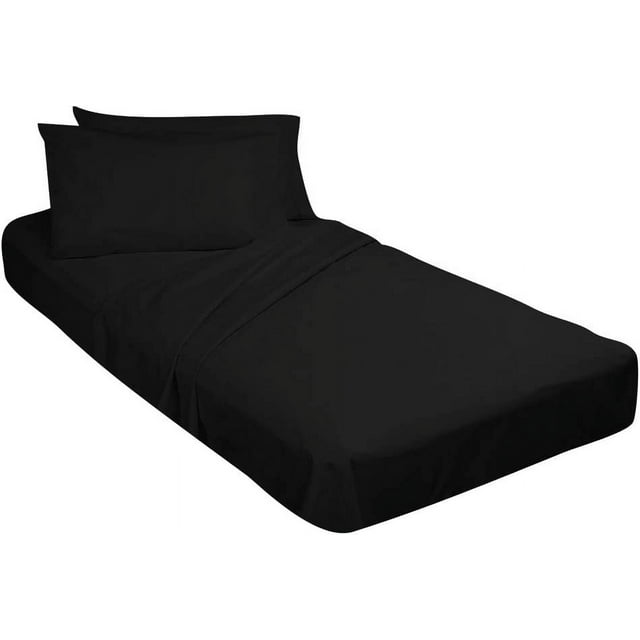 Cot Sheets 4 Pieces Set 500 TC Perfect Camping Sheets for Twin RVs