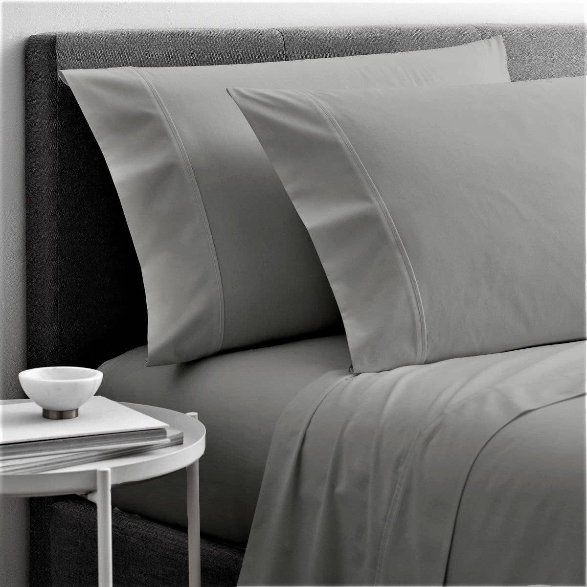 Cot Sheets Set 30 X 75 Inches – 4 Piece, 600 Thread Count 100% Cotton, Deep Pocket Fitted Sheet For Narrow Twin & Camp Beds - View #3