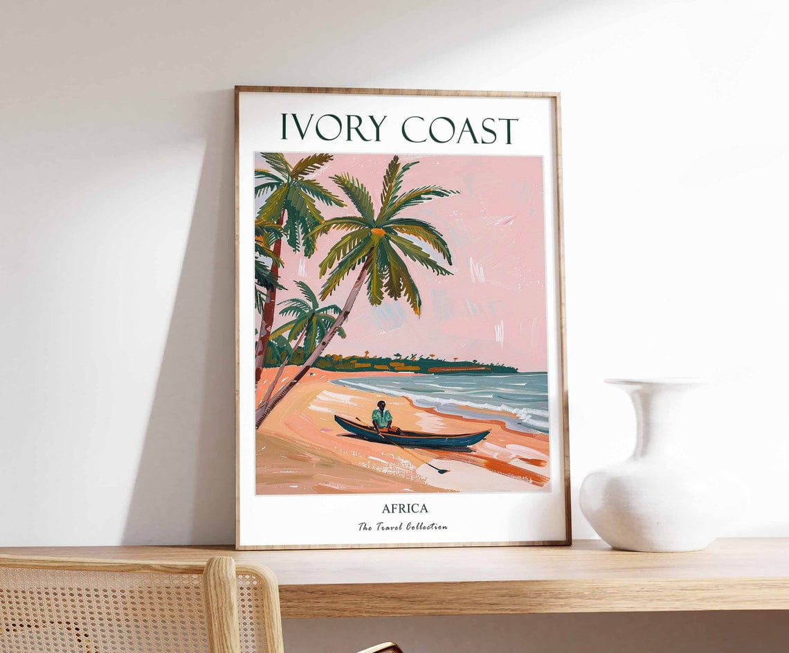 Cote D Ivoire Ivory Coast Africa African Ivory Coast African Poster ...