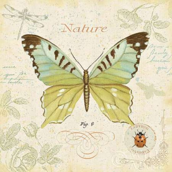 Cote Jardin III Canvas Art - Daphne Brissonnet (24 x 24)