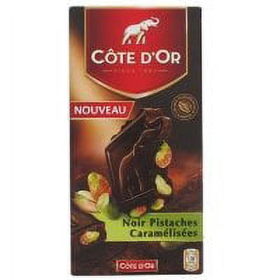 Cote d'Or Chocolat Noir Pistache Caramlises 180g