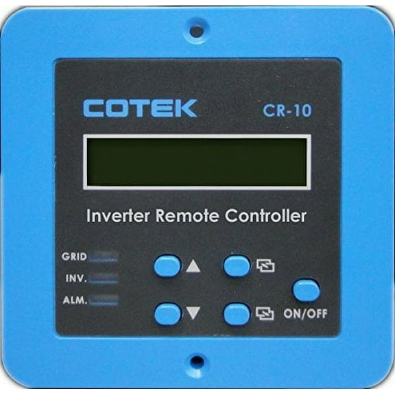 Cotek CR-10 Remote with 25 Foot Cable for SD Series Inverters