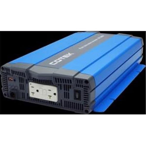 Cotek SP1500-124 1500 Watt, 24 VDC Pure Sine Wave Inverter