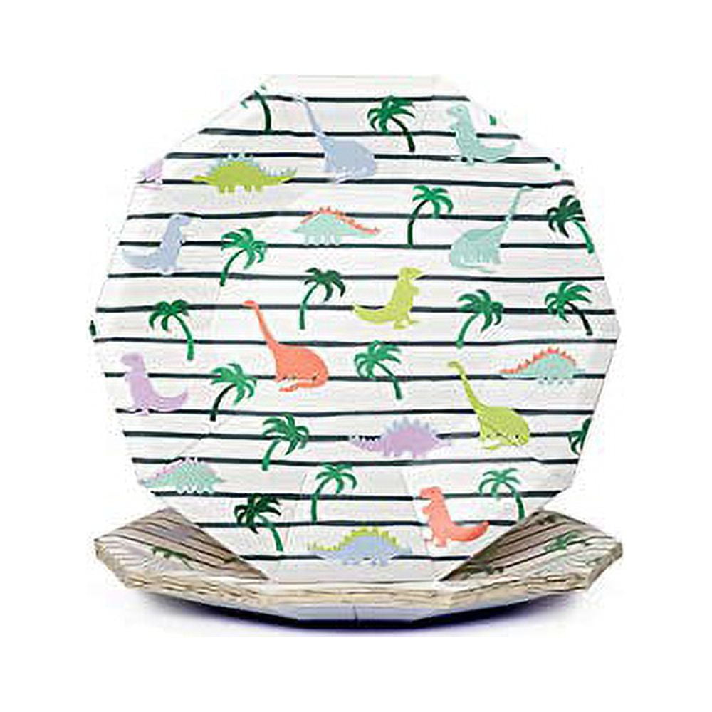 Coterie Dinosaur Paper Plates Cute Party Plates For Kids Birthday