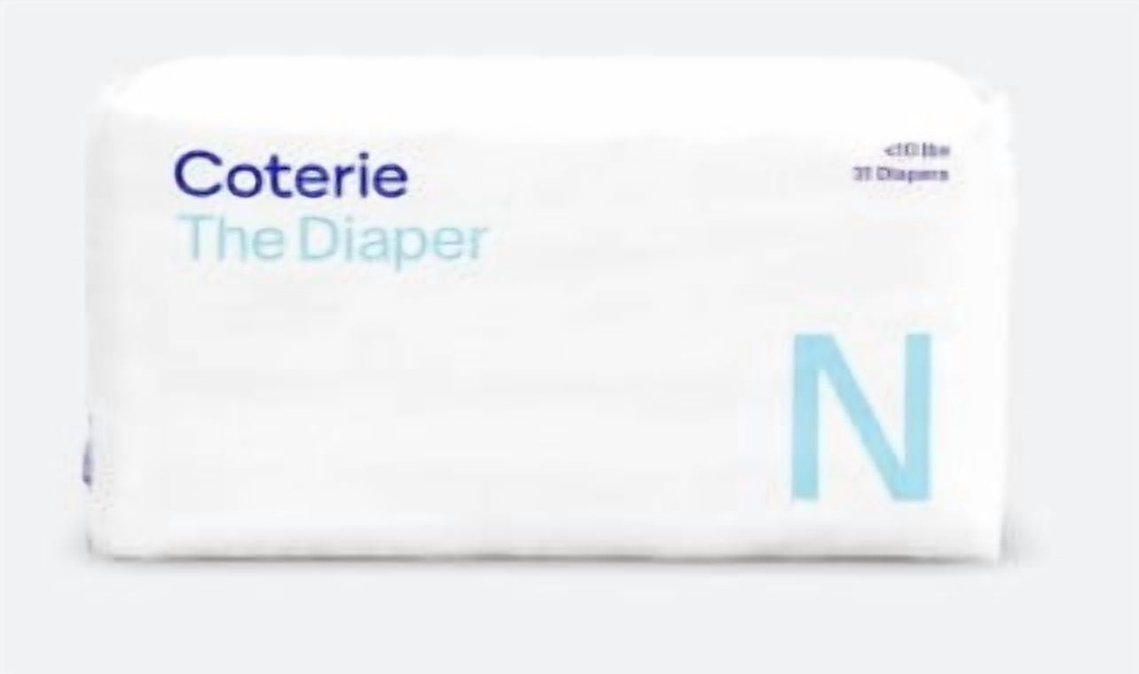 Coterie Ultra Soft Diapers Newborn (Size- N)