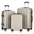 thumbnail image 1 of Cotinse Luggage Set Suitcase,3-In-1 Multifunctional Large Capacity Traveling Storage Suitcase Luggage Set,Champagne, 1 of 9