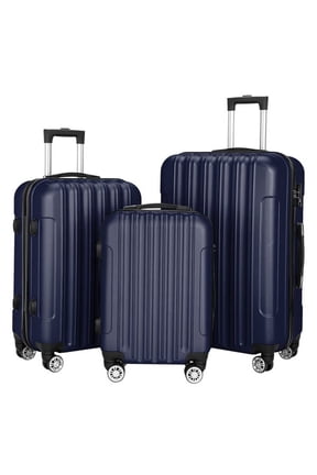 Luggage Set Suitcase,3-In-1 Multifunctional Large Capacity Traveling Storage Suitcase Luggage Set,Navy Blue